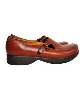 Dansko Women's 6.5-7/37  brown Leather Mary Jane Comfort